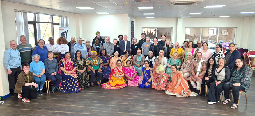 photo of many of the groups funded as part of the hey neighbour fund