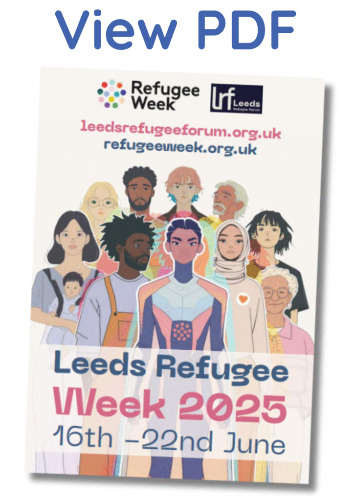 16 June | Leeds Refugee Week 2025